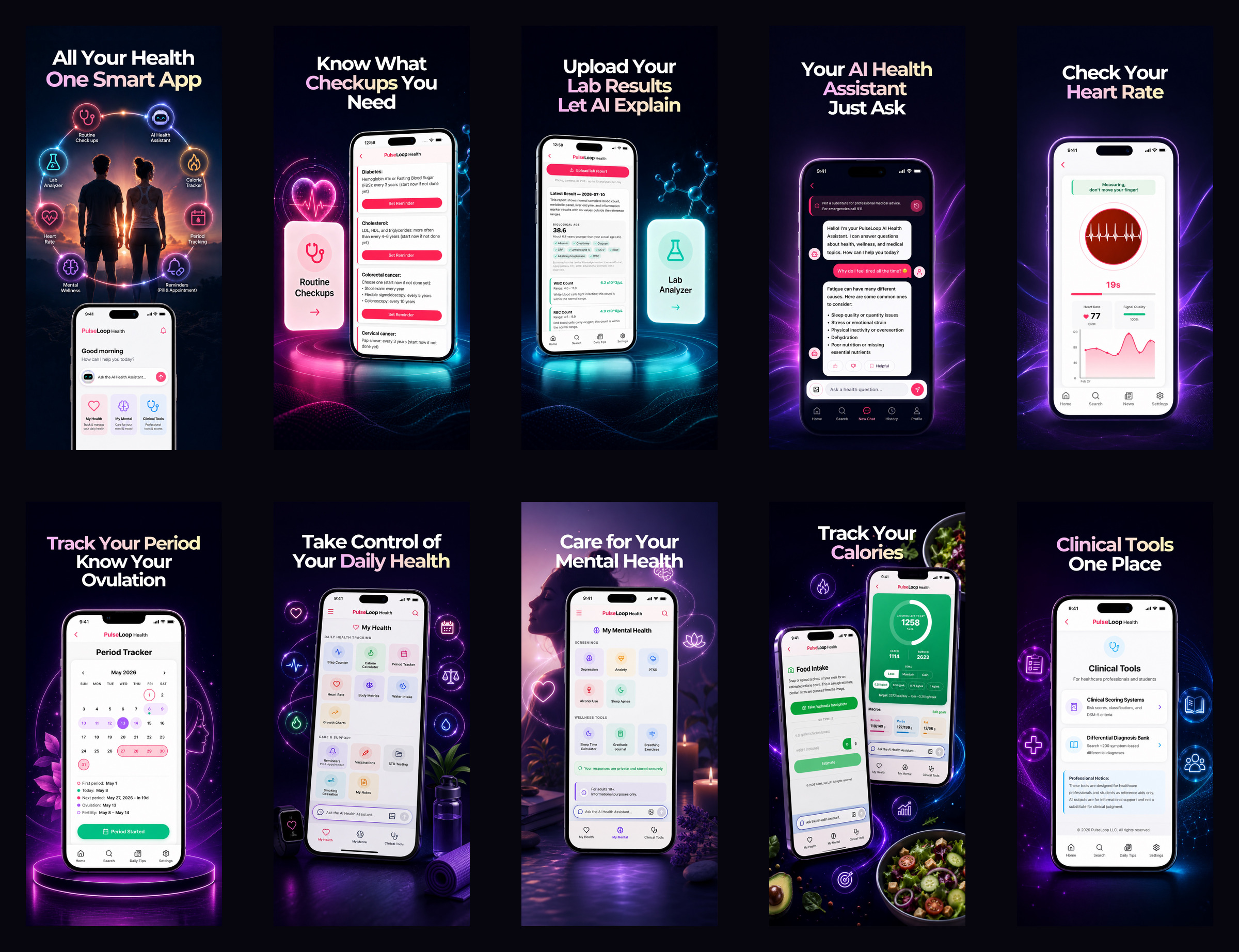 PulseLoop Health sample preview