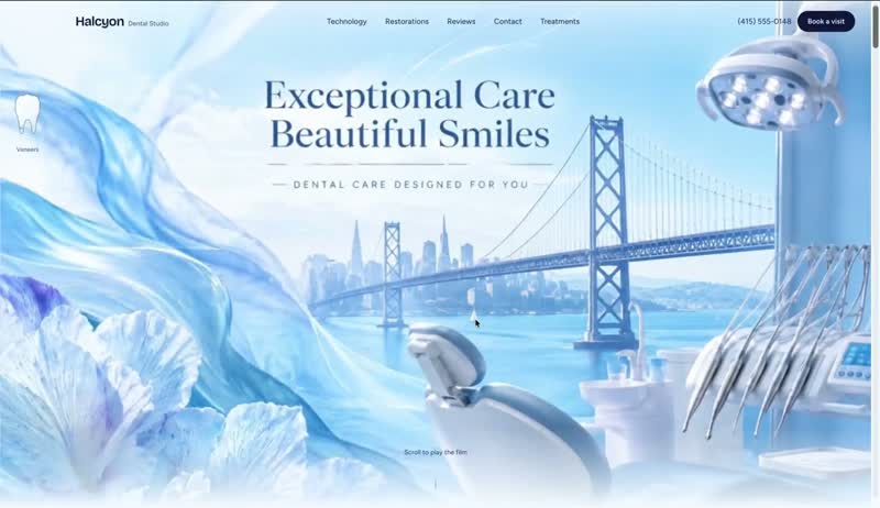 Dental Clinic — Cinematic sample preview