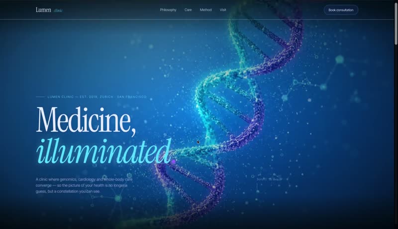Lumen Clinic sample preview