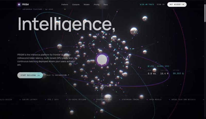 Prism — AI Infrastructure sample preview