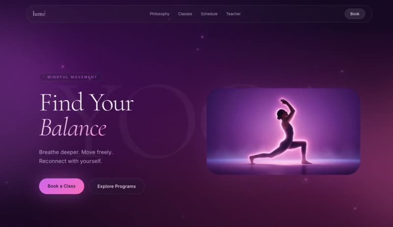 Yoga Studio sample preview