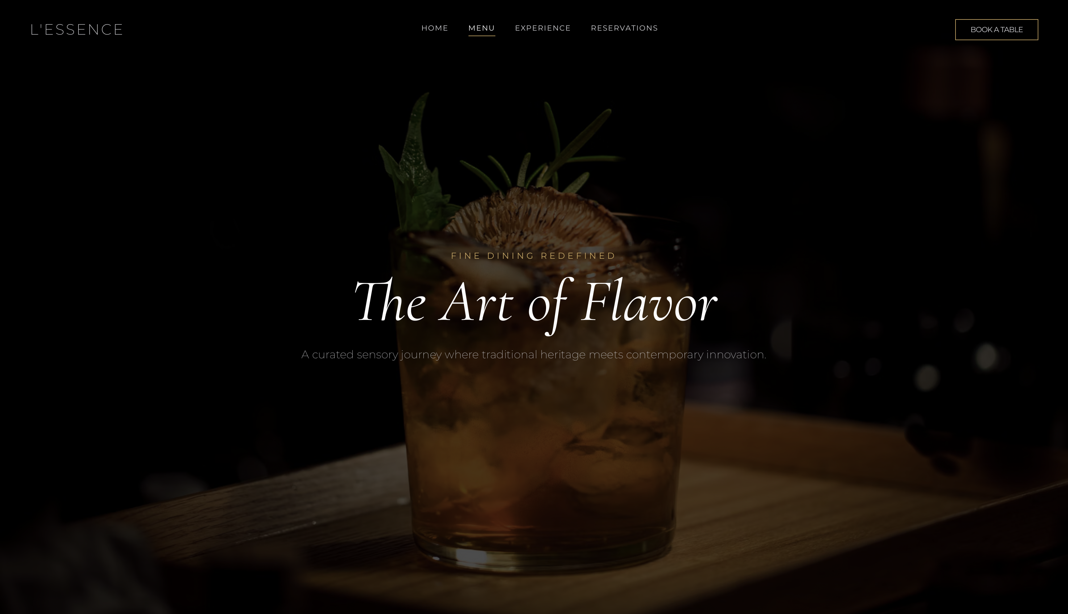 Restaurant sample preview