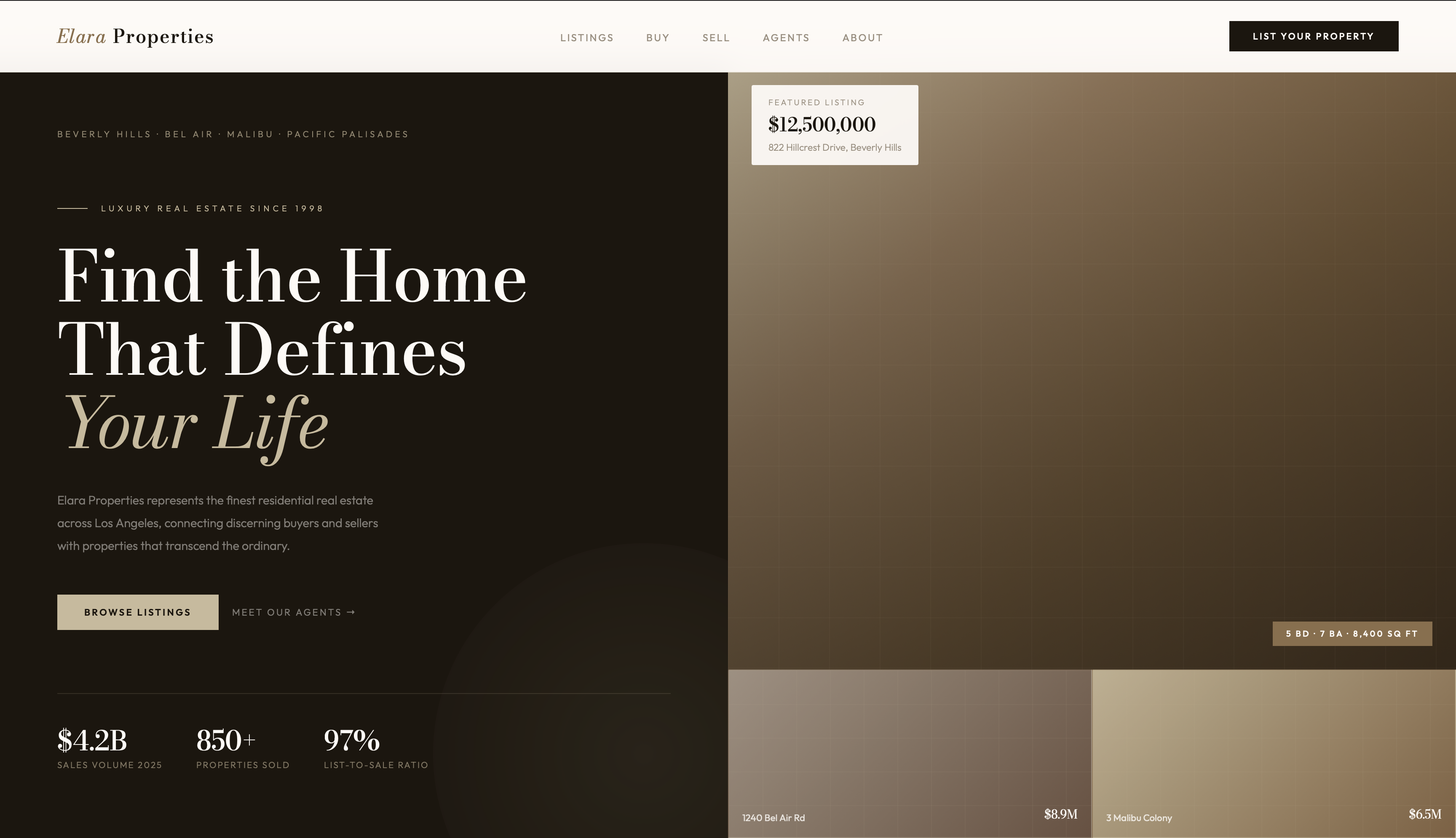 Real Estate sample preview